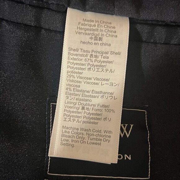 J CREW Thompson Blazer Sport Coat 2 Button Casual Jacket Size 38R Navy Suit - Picture 8 of 8